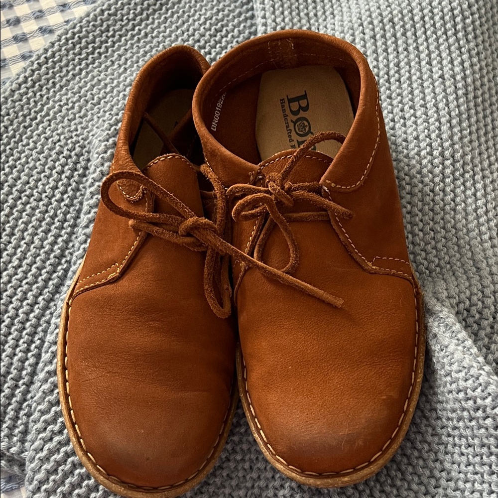 Born Brown Leather Chukka Boots